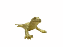 FG1004/DECO LIZARD GOLD BIG