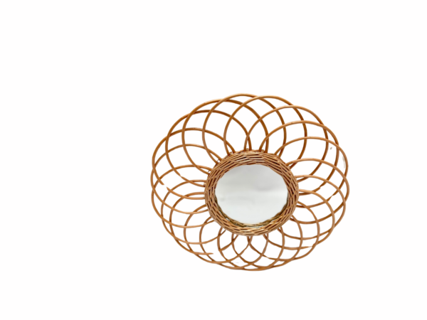 MR1055/Wicker Mirror DIMENSIONS (CM): 34 x 34 x 2