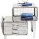 ST1043/Fold in Drawers Side Table DIMENSIONS (CM):