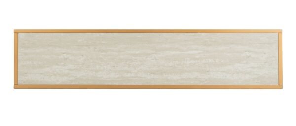 CON1064/OCTAVIA CONSOLE TABLE/BEIGE FAUX STONE/BLACK FAUX GRANITE/GO - Image 5