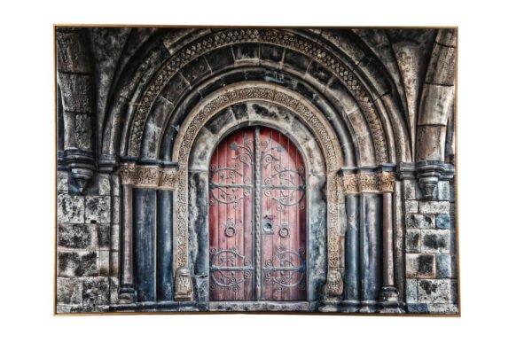 PA1262/ANCIENT DOOR PAINITNG 100X 140CM
