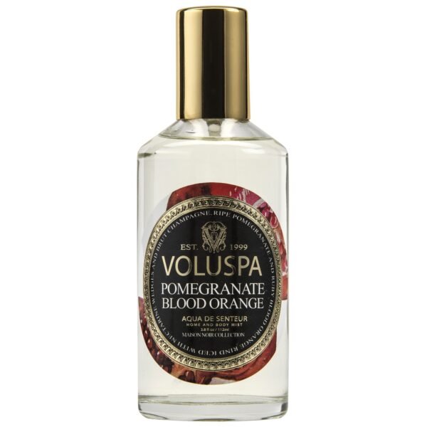 RM1021/POMEGRANATE BLOOD ORANGE  3.8 OZ AQUA DE SENTEUR ROOM AND BODY MIST