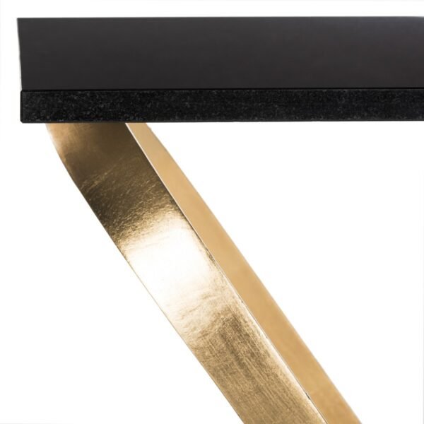 ST1066/DOVIE SIDE TABLE / GOLD/BLACK - Image 8