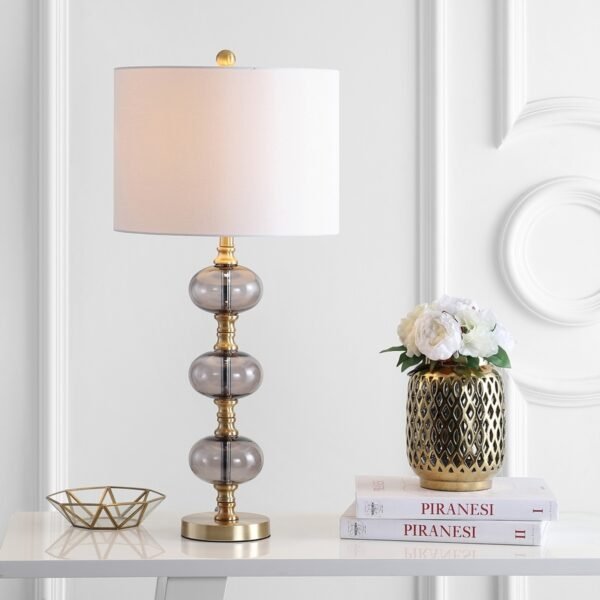 TL1077/SET 2 MARCELO TABLE LAMP/ANTIQUE BRASS - Image 2
