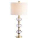 TL1077/SET 2 MARCELO TABLE LAMP/ANTIQUE BRASS