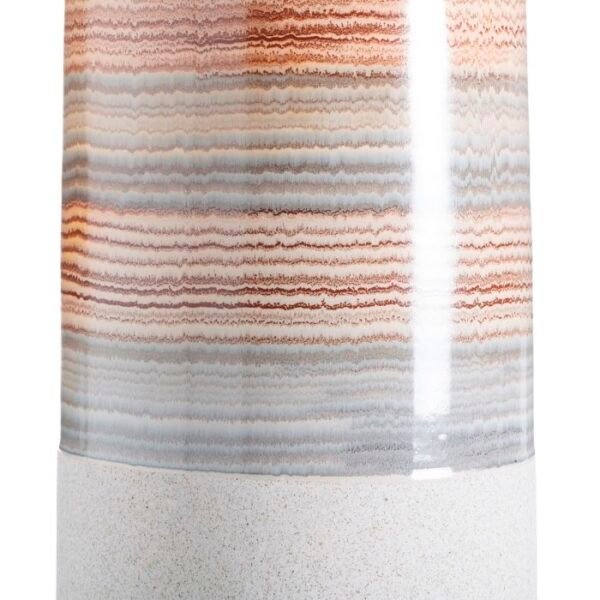 VS1268/VASE CREAM-BLUE CERAMIC DECORATION - Image 5