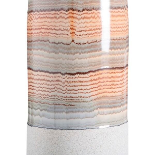 VS1268/VASE CREAM-BLUE CERAMIC DECORATION - Image 9