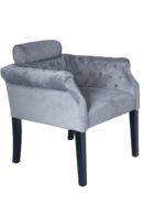 AC1033/Grey Elizabeth Armchair DIMENSIONS (CM): 78 x 66 x 66