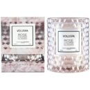 SC1075/ROSE COLORED ICON CLOCHE COVER CANDLE