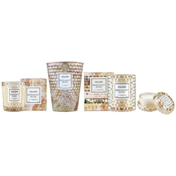SC1076/BERGAMOT ROSE ICON CLOCHE COVER CANDLE - Image 3