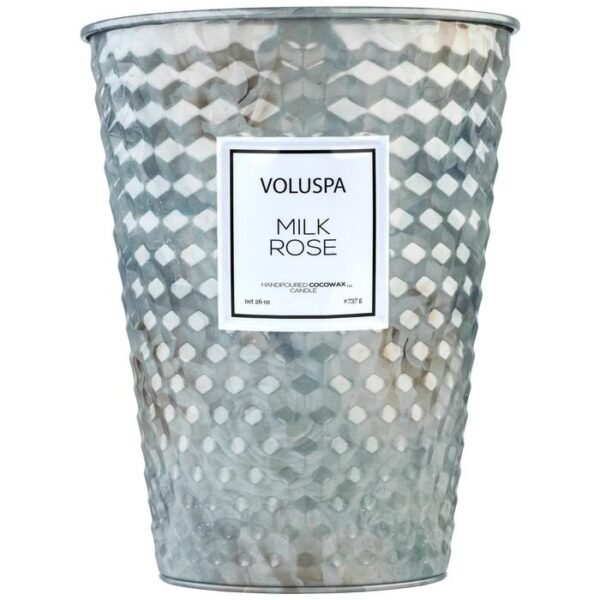 SC1082/Milk Rose 2 Wick Tin table candle - Image 2