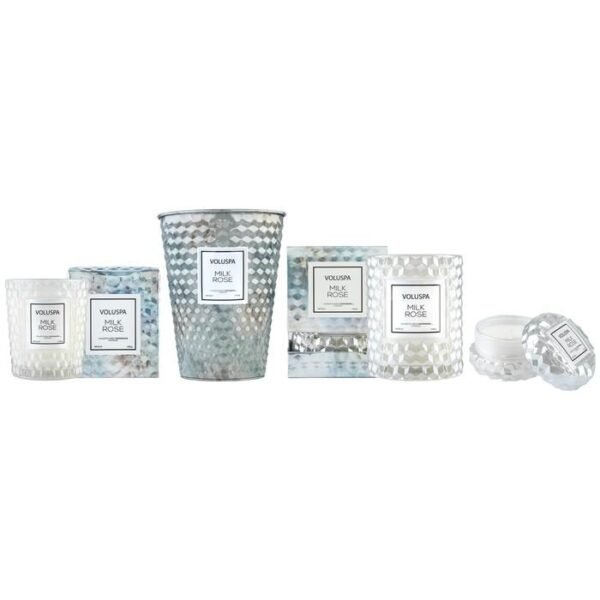SC1082/Milk Rose 2 Wick Tin table candle - Image 3