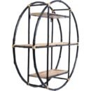 WS1012/Wall Shelf Jungle Bamboo Black 60cm