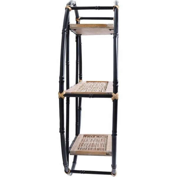 WS1012/Wall Shelf Jungle Bamboo Black 60cm - Image 6
