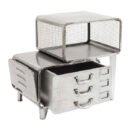 ST1043/Fold in Drawers Side Table DIMENSIONS (CM):